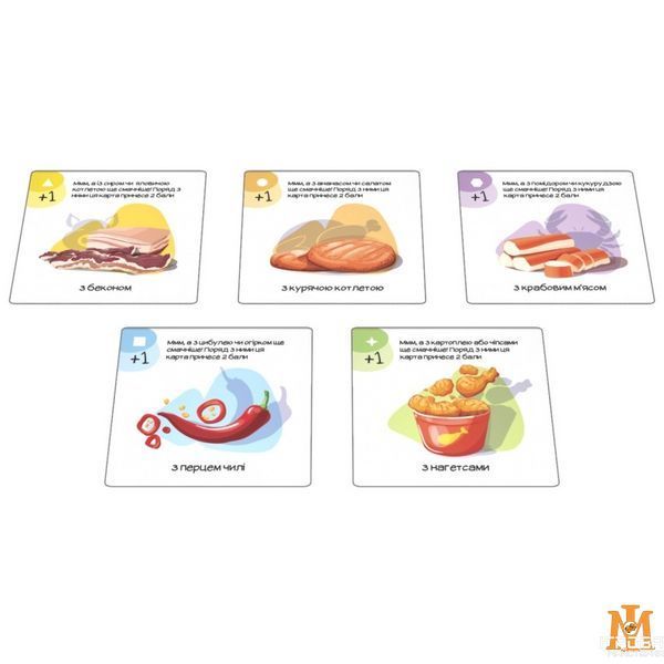 Настольная игра Bombat Game - Бургерье // Burger*Є 4820172800415 фото