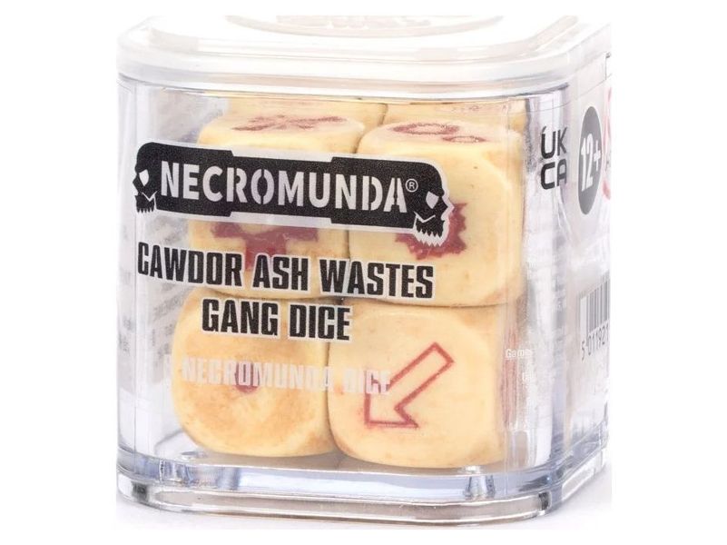 Игральные кубы GW - NECROMUNDA: CAWDOR GANG ASH WASTES DICE SET 99220599028 фото