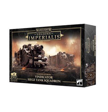 Игровой набор GW - Warhammer. The Horus Heresy. Legions Imperialis: Legiones Astartes - Vindicator Siege Tank Squadron 99122601029 фото