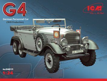 Збірна модель ICM - Typ G4 (виробництва 1935), Автомобіль німецького керівництва (1:24) 24011 фото