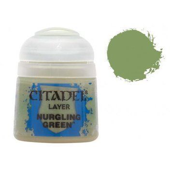 Фарба Citadel - Layer: Nurgling Green (12ml) (6-pack) 9918995102906 фото