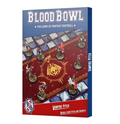 Игровое поле GW - BLOOD BOWL: VAMPIRE TEAM PITCH AND DUGOUTS 99220907007 фото