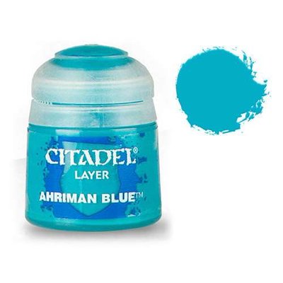 Фарба Citadel - LAYER: AHRIMAN BLUE (12ML) (6-PACK) 9918995127906 фото