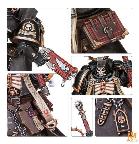 Ігровий набір GW - Warhammer 40000: Space Marines - Primaris Chaplain 99120101180 фото