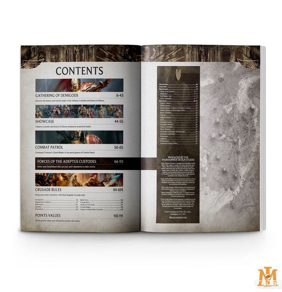Книга GW - Warhammer 40000: Codex - Adeptus Custodes (10th Edition) (Hp) (Eng) 60030108019 фото