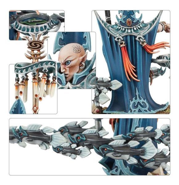 Ігровий набір GW - Age of Sigmar: Idoneth Deepkin - Isharann Soulscryer 99070219008 фото Ігровий набір GW - Age of Sigmar: Idoneth Deepkin - Isharann Soulscryer 99070219008 фото
