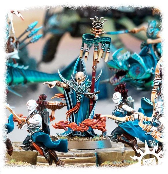 Ігровий набір GW - Age of Sigmar: Idoneth Deepkin - Isharann Soulscryer 99070219008 фото Ігровий набір GW - Age of Sigmar: Idoneth Deepkin - Isharann Soulscryer 99070219008 фото