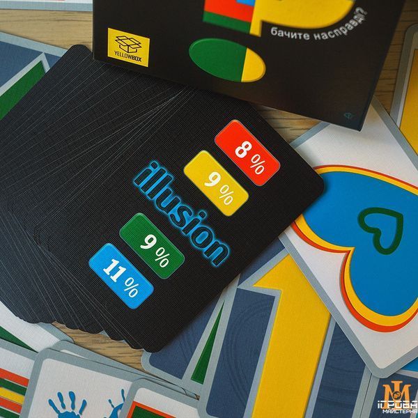 Настольная игра YELLOWBOX - Illusion (Укр) 590024 фото