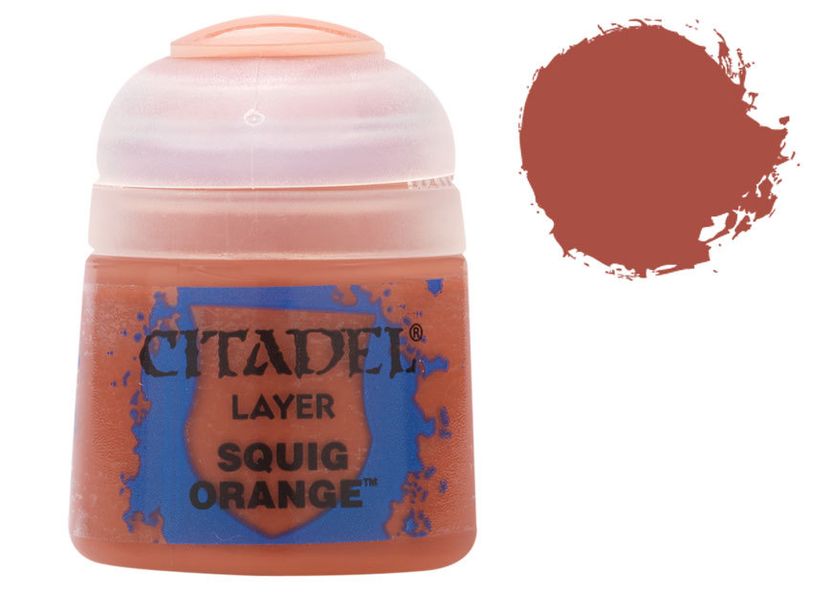 Фарба Citadel - Layer: Squig Orange (12ml) (6-pack) 9918995100806 фото