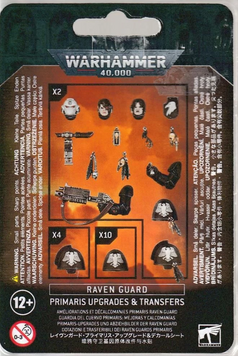 Ігровий набір GW - Warhammer 40000: Raven Guard - Primaris Upgrades and Transfers 99070101050 фото