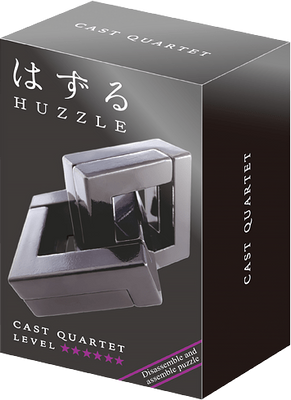 Головоломка Hanayama - 6* Huzzle Cast - Quartet (Квартет) 515115 фото