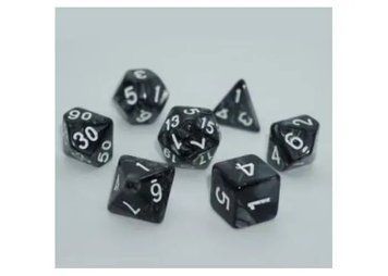 Набір кубиків Games7Days - Pearl 7 Dice Set - Black g7dpearl02 фото