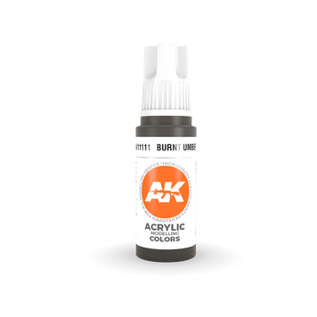 Краска AK - Standard: Burnt Umber AK11111 фото