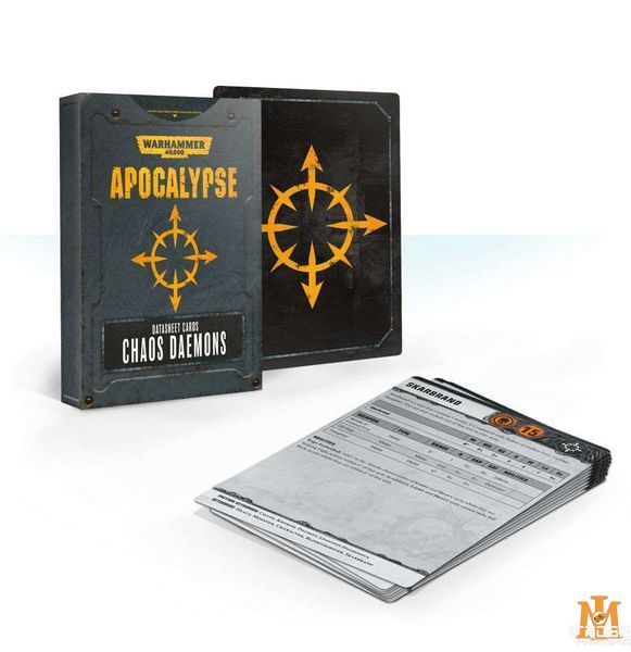 Ігровий набір GW - Warhammer 40000: Apocalypse Datasheets: Chaos Daemons 60220115004 фото