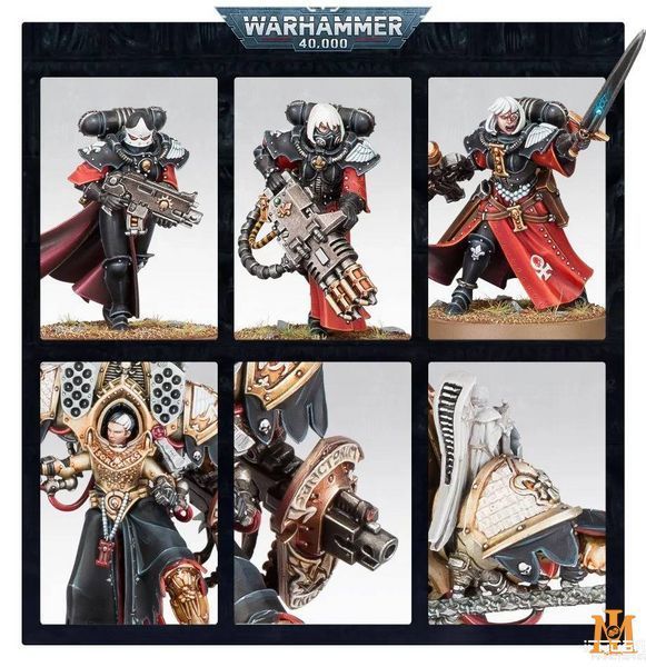 Ігровий набір GW - Warhammer 40000: Adepta Sororitas - Sanctorum Guard 99120108084 фото