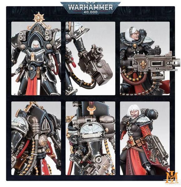 Ігровий набір GW - Warhammer 40000: Adepta Sororitas - Sanctorum Guard 99120108084 фото
