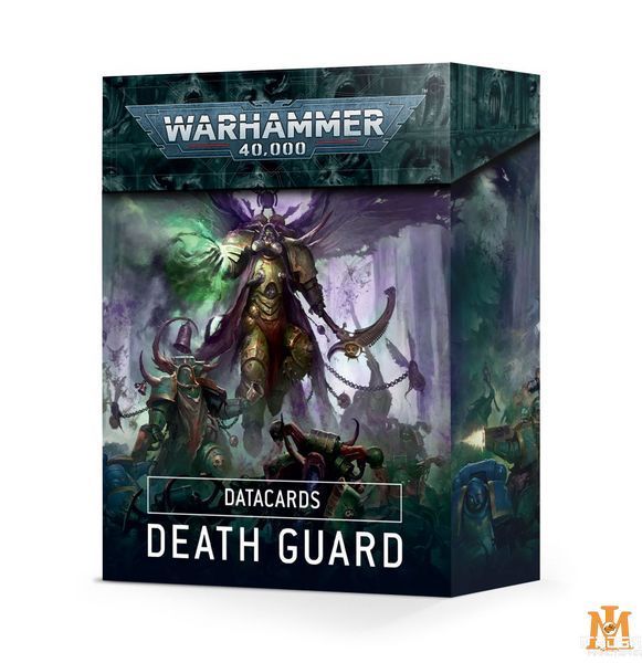 Игровой набор GW - Warhammer 40000: Datacards - Death Guard (Eng) 60050102003 фото
