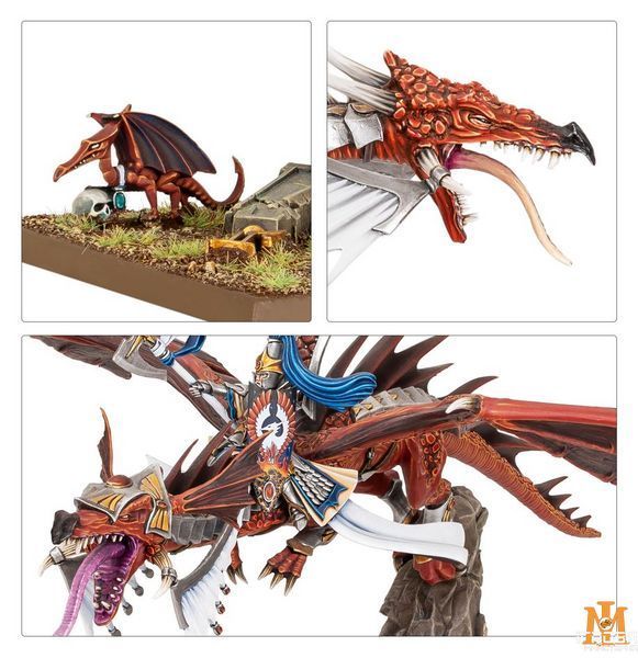 Ігровий набір GW - Warhammer. The Old World: High Elf Realms - Lord on Dragon 99122710001 фото