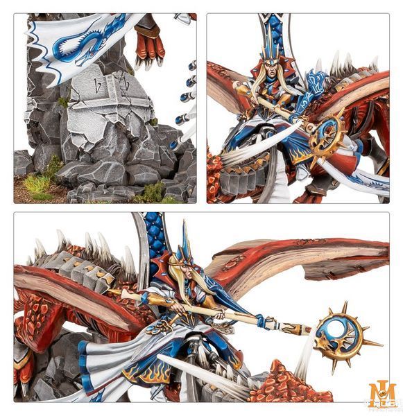 Ігровий набір GW - Warhammer. The Old World: High Elf Realms - Lord on Dragon 99122710001 фото