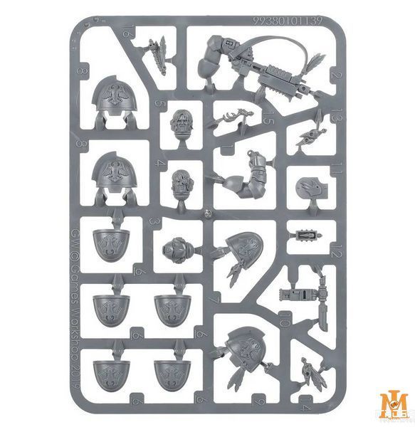 Ігровий набір GW - Warhammer 40000: Raven Guard - Primaris Upgrades and Transfers 99070101050 фото