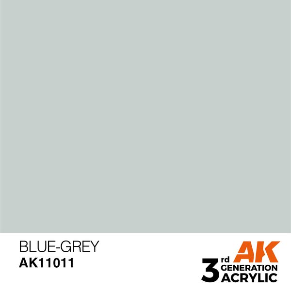 Краска AK - Standard: Blue Grey AK11011 фото