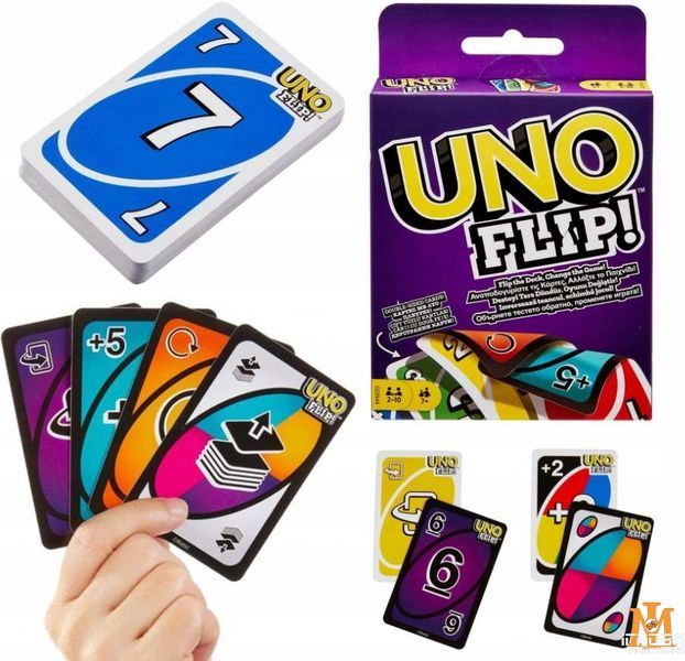 Настільна гра Mattel - UNO. Подвійна гра / Flip! (англ) GDR44 фото