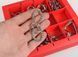 Набір головоломок Eureka 3D - 10 Metall Puzzles. Червоний