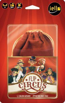Настольная игра IELLO - Flip Circus / Цирк (англ.) 70234 фото