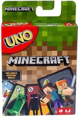Настольная игра Mattel - UNO. Minecraft (Англ) FPD61 фото