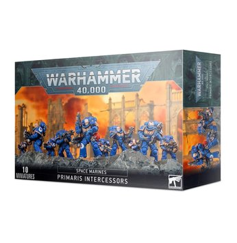 Ігровий набір GW - Warhammer 40000: Space Marines - Primaris Intercessors 99120101309 фото