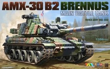 Збірна модель Tiger Model - 1/35 Французький танк AMX-30 B2 BRENNUS TM4604 фото