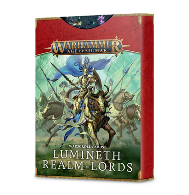 Карты Warhammer Age of Sigmar Warscrolls: Lumineth Realm-Lords (Eng) 60050210002 фото