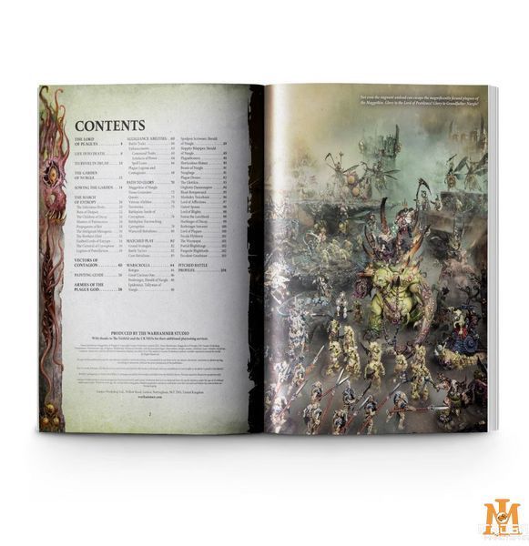 Книга GW - Age of Sigmar: Chaos Battletome - Maggotkin of Nurgle (Hb) (Eng) 60030201025 фото