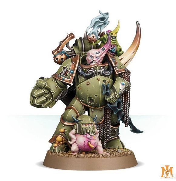 Игровой набор GW - Warhammer 40000: Death Guard - Plague Marine Champion 99070102022 фото