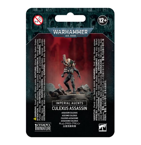 Игровой набор GW - Warhammer 40000: Imperial Agents - Culexus Assassin 99070108016 фото