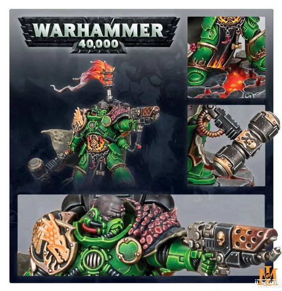 Ігровий набір GW - Warhammer 40000: Salamanders - Adrax Agatone 99120101293 фото