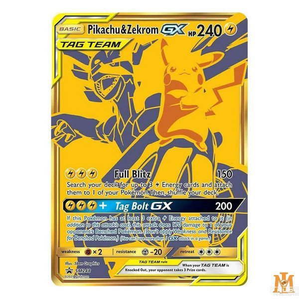 Настільна гра Pok&eacute;mon TCG - Pikachu and Zekrom GX Premium Collection (англ) 290-80991 фото