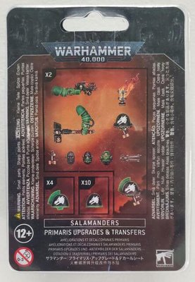 Ігровий набір GW - WARHAMMER 40000: SALAMANDERS - PRIMARIS UPGRADES AND TRANSFERS 99070101051 фото