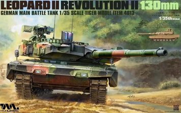 Збірна модель Tiger Model - 1/35 Німецький танк LEOPARD II R II 130mm GUN TM4613 фото