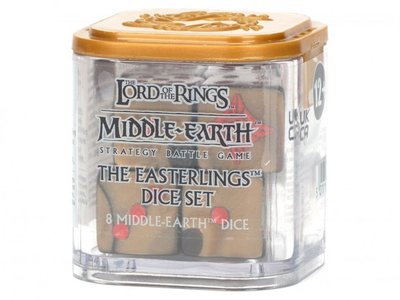 Игральные кубы GW - LORD OF THE RINGS. MIDDLE-EARTH: THE EASTERLINGS DICE SET 99221499023 фото