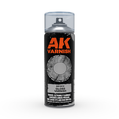 Спрей AK - Gloss Varnish Spray 400ml / Лак глянцевий в аерозолі 400мл AK1012 фото