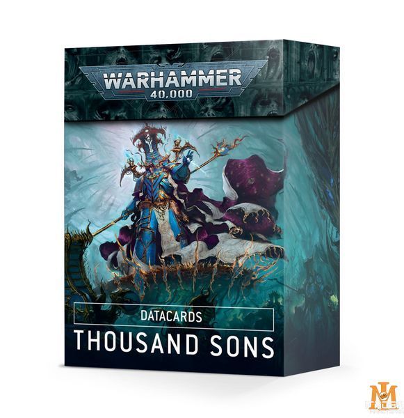 Игровой набор GW - Warhammer 40000: Datacards - Thousand Sons (Eng) 60050102004 фото