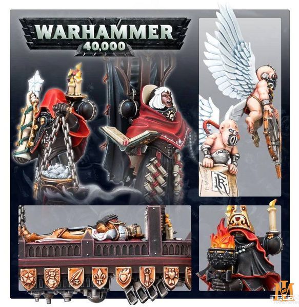 Ігровий набір GW - Warhammer 40000: Adepta Sororitas - The Triumph of Saint Katherine 99120108061 фото