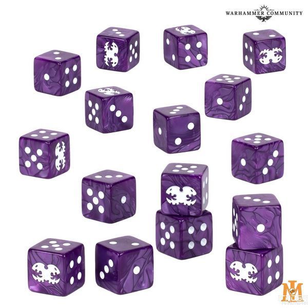 Игральные кубы GW - Warhammer 40000: Tyranids Dice 99220106005 фото