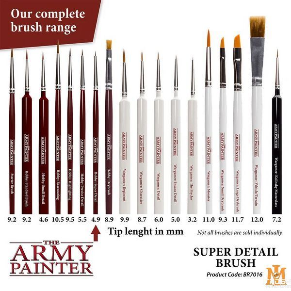 Пензель The Army Painter - Hobby Brush: Super Detail BR7016 фото