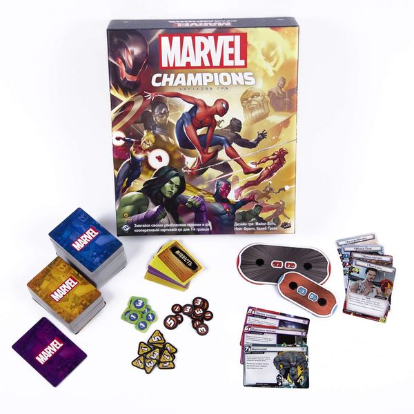Настільна гра Kilogames - Marvel Champions. Карткова гра 2000 фото