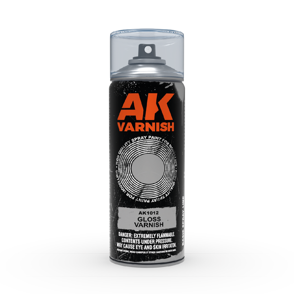 Спрей AK - Gloss Varnish Spray (400ml) AK1012 фото