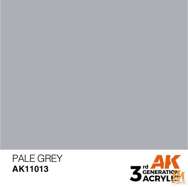Фарба AK - Standard: Pale Grey AK11013 фото