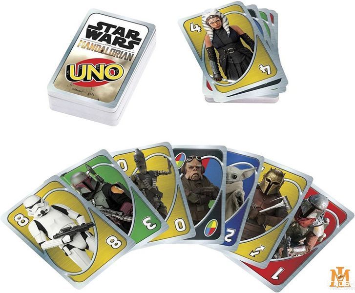 Настільна гра Mattel - UNO. Star Wars. The Mandalorian (англ) HJR23 фото