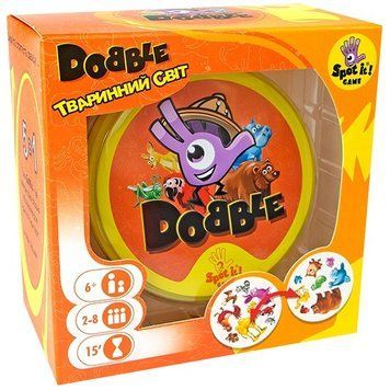 Настільна гра Ігромаг - Dobble Тваринний світ 000006289 фото